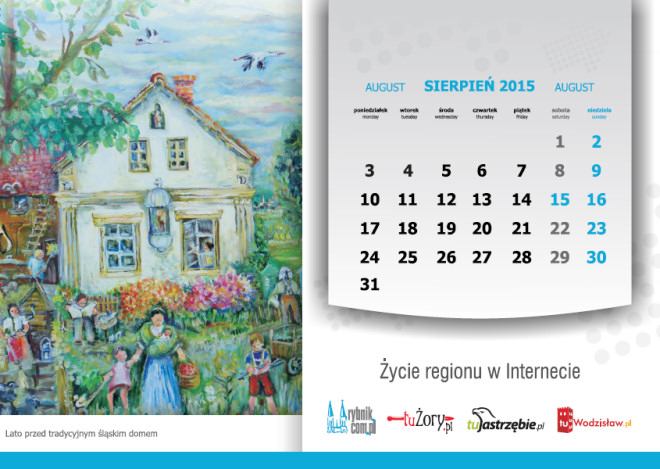 Kalendarz z pracami Kazimiery Drewniok, Kazimiera Drewniok