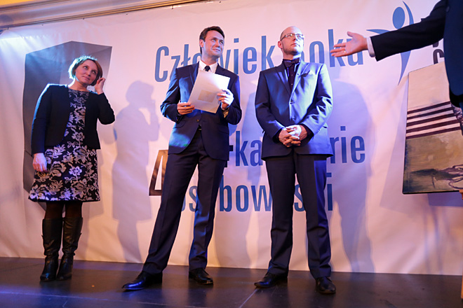 Gala finałowa Konkursu Człowiek Roku Rybnik.com.pl 2014, Dominik Gajda