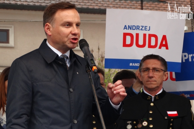 Andrzej Duda z wizytą w Rybniku