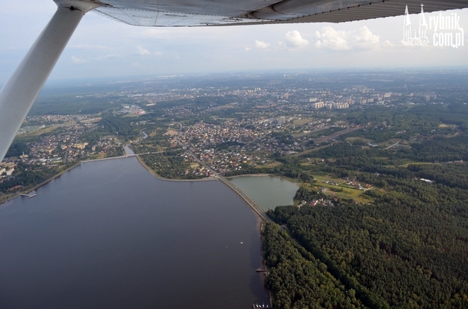 Lecieliśmy samolotem nad Rybnikiem. Jak wygląda nasze miasto z lotu ptaka?, Wacław Wrana