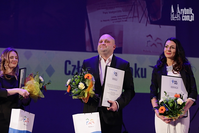Gala finałowa Konkursu Człowiek Roku Rybnik.com.pl 2015, Dominik Gajda & Jan Grzenia