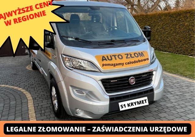 AUTO-ZŁOM KASACJA,SAMOCHODÓW TEL.501-525-515. NAJWYŻSZE CENY CAŁODOBOWY ODBIÓR POJAZDÓW.