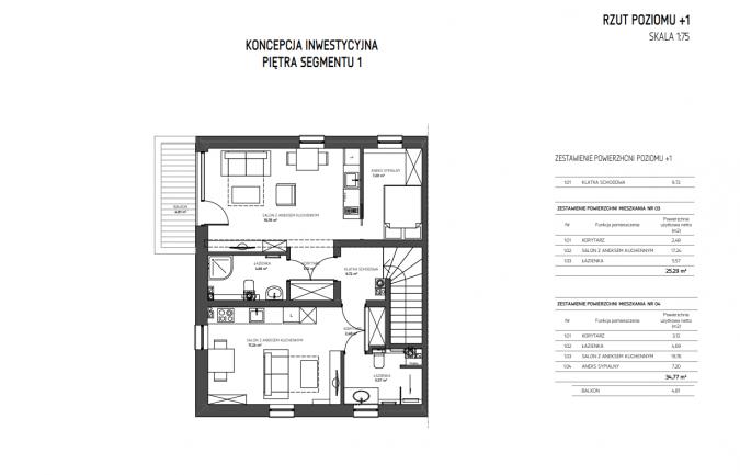 Osiedle ' NOWE NIEDOBCZYCE ' Mieszkanie 67,5 m2 z OGRODEM