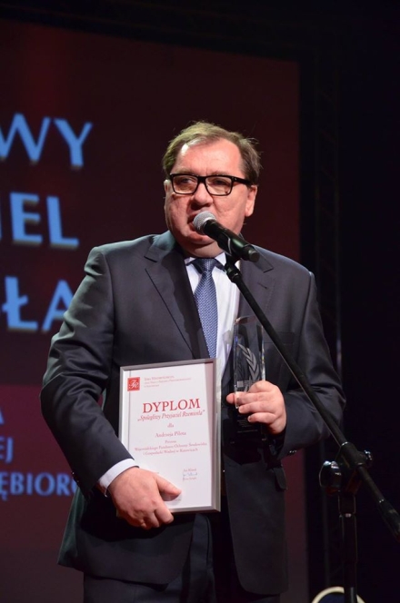 Prezes Funduszu uhonorowany przez Izbę Rzemieślniczą, WFOŚiGW Katowice