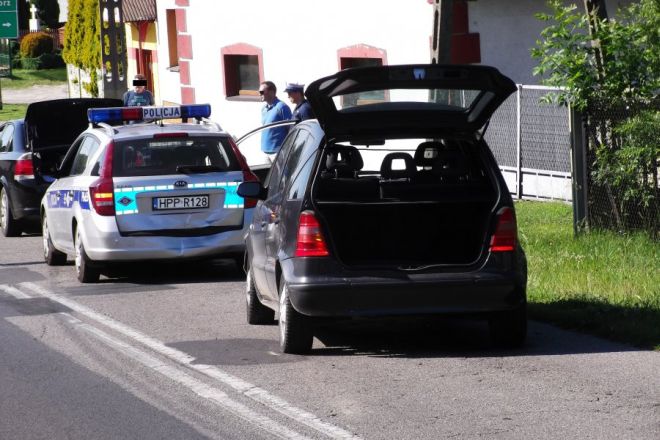 Policjant ranny w wypadku. Jak do tego doszło?, KMP Rybnik