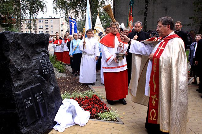 Boguszowiczanie uczcili pamięć parafianina, Dominik Gajda