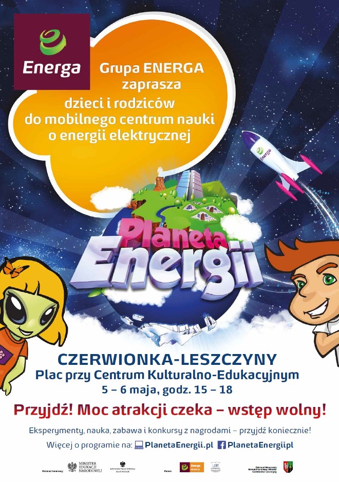 Mobilne centrum nauki „Planeta energii”  już jutro zawita do Czerwionki-Leszczyn! , materiały prasowe