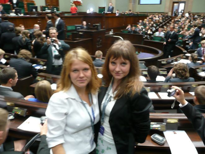 Uczniowie ZSE-U odwiedzili Sejm, Źródło: www.zseu.pl