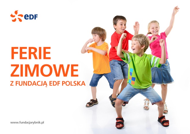 Spędź ferie aktywnie z Fundacją EDF Polska, materiały prasowe