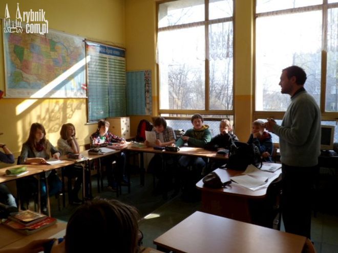 Asystent Comeniusa z Włoch uczy w Gimnazjum Społecznym, Materiały prasowe