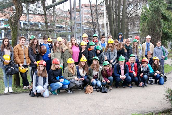 Goście z Niemiec odwiedzili Gimnazjum w Jankowicach, Materiały prasowe