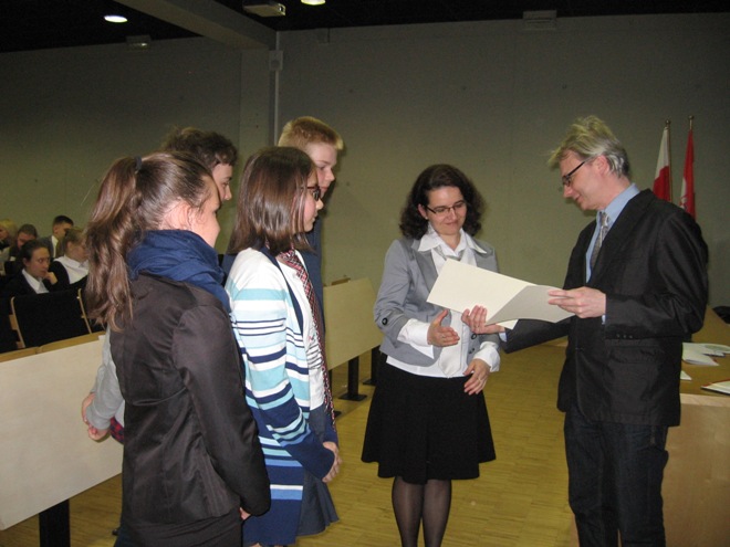 Gimnazjaliści z Jankowic sprawdzili swoją wiedzę o Chorwacji, materiały prasowe Gimnazjum w Jankowicach
