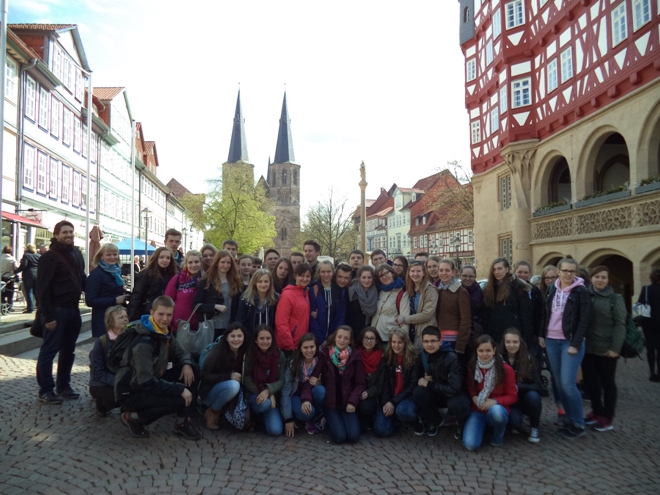 Uczniowie „Urszulanek” na wymianie w niemieckim Hildesheim, materiały prasowe
