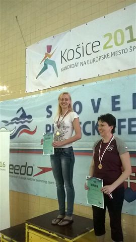 Rybnicka nauczycielka została pływacką mistrzynią Słowacji!, materiały prasowe