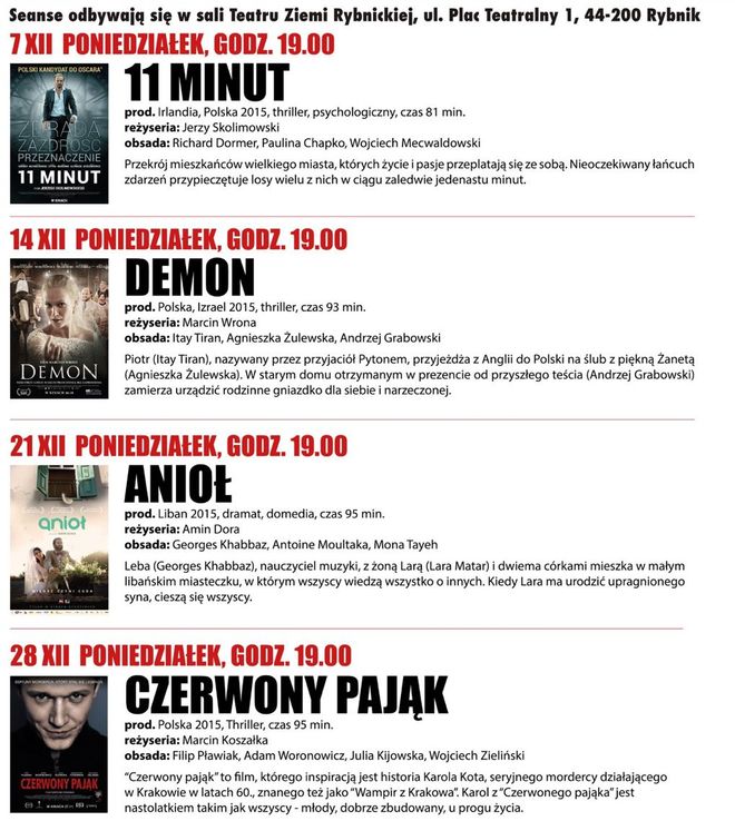 „Demon”: ostatni film Marcina Wrony w poniedziałek na DKF-ie, 