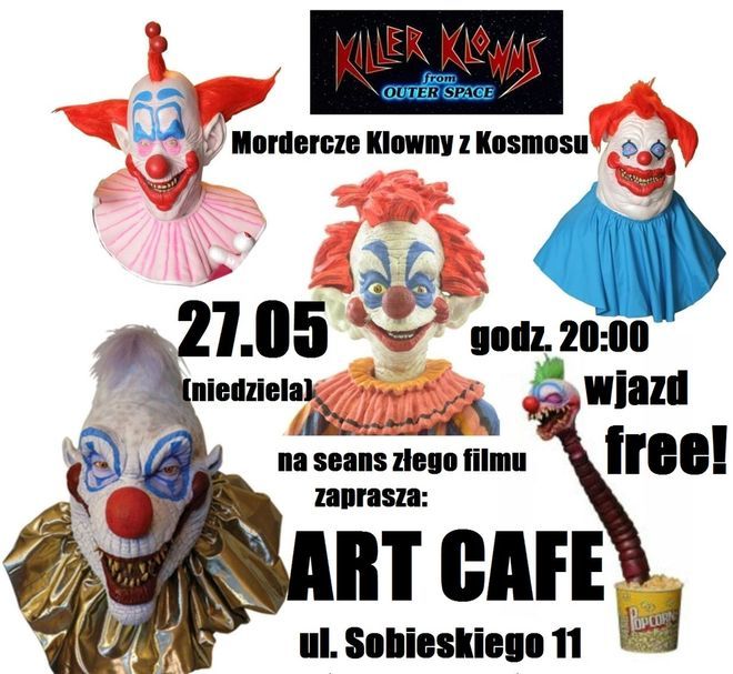 Mordercze Klowny w Art Cafe, Materiały prasowe