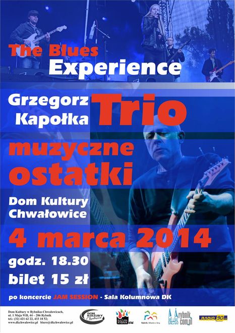 Muzyczne Ostatki z The Blues Experience & Grzegorz Kapołka Trio, 