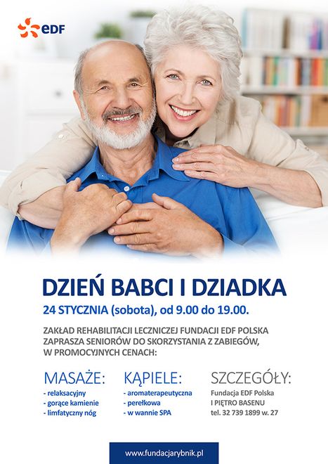 Fundacja EDF Polska: promocyjne ceny zabiegów dla seniorów, 