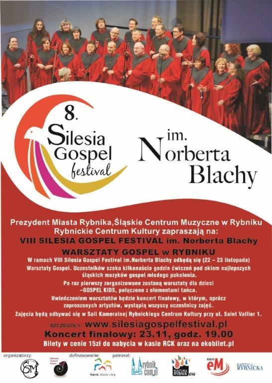 8. Silesia Gospel Festival: w niedzielę koncert finałowy, 