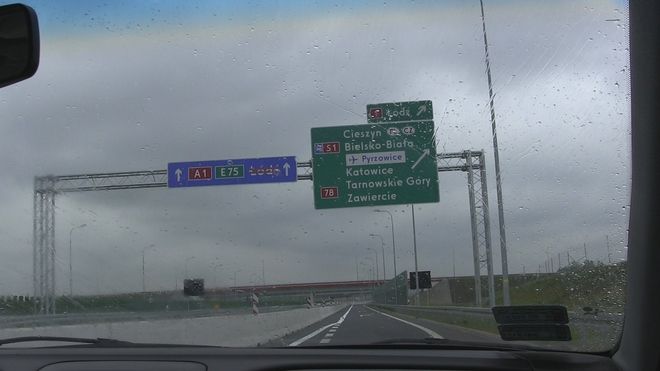 Teraz autostradą A1 dojedziemy tylko do Pyrzowic