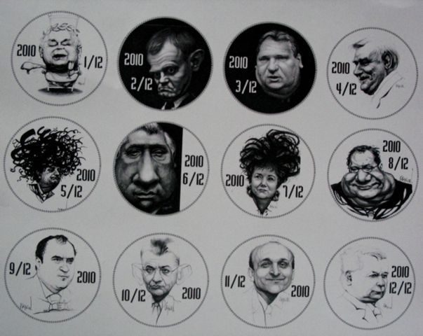 Tomasz Bodach we współpracy z Arturem Krynickim stworzy 13 kolekcjonerskich monet z wizerunkiem polityków i ojca Rydzyka