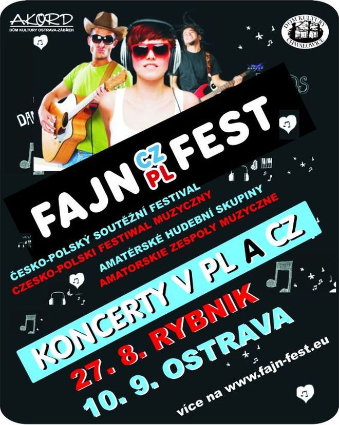 Fajn Fest: zagrają polsko-czeskie zespoły amatorskie, Materiały prasowe