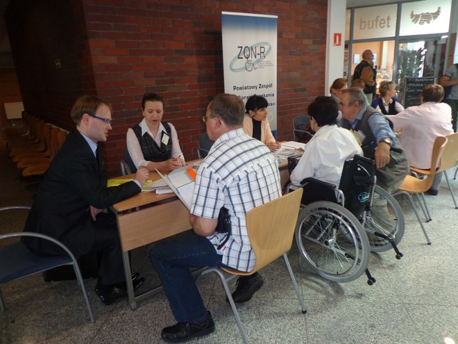 Dzień otwarty dla osób niepełnosprawnych w rybnickim ZUS-ie, Materiały prasowe