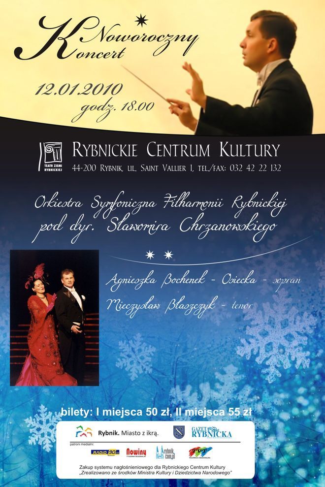 RCK: koncert noworoczny, Materiały prasowe.