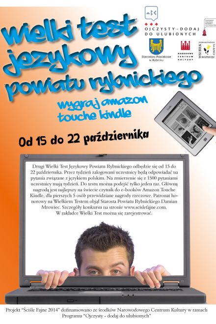 Sprawdź swoją wiedzę z języka polskiego i wygraj czytnik e-booków, Materiały prasowe