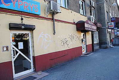 Policja zatrzymała graficiarza, KMP w Rybniku
