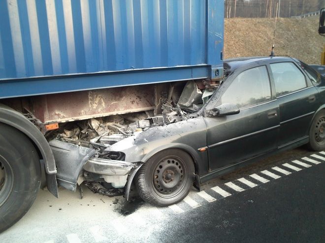 Wypadek na A1. Pięć osób rannych, KMP w Rybniku