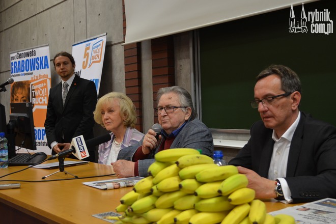 Kazimierz Kutz i antyrasistowski gest z bananami, Dominika Kuśka
