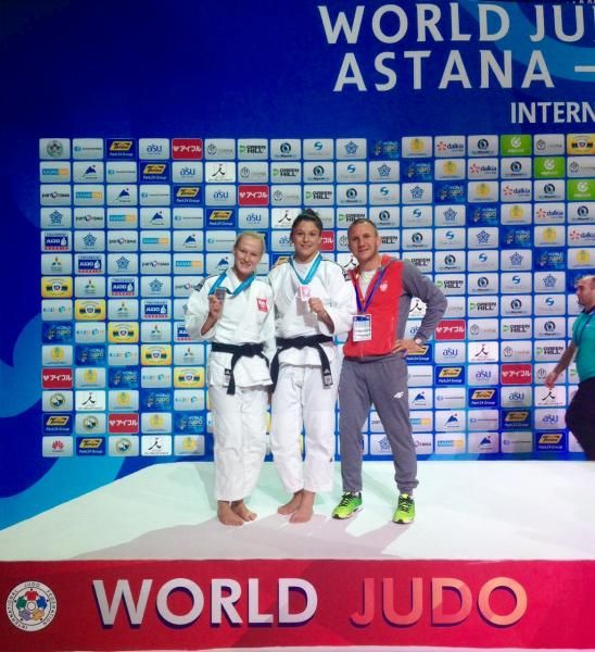 Judo: Anna Borowska i Katarzyna Kłys drużynowymi wicemistrzyniami świata , Materiały prasowe