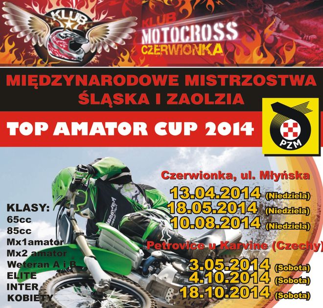 Top Amator Cup na torze motocrossowym w Czerwionce-Leszczynach, 