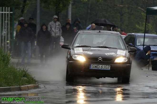 MG Rally Group: deszczowy rajd w Bytomiu, Marcin Godyń
