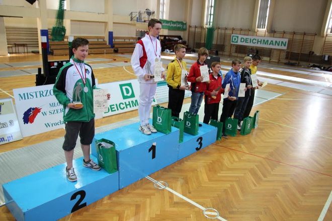 Szermierka: Maciej Białas ze srebrnym medalem mistrzostw Polski, Materiały prasowe