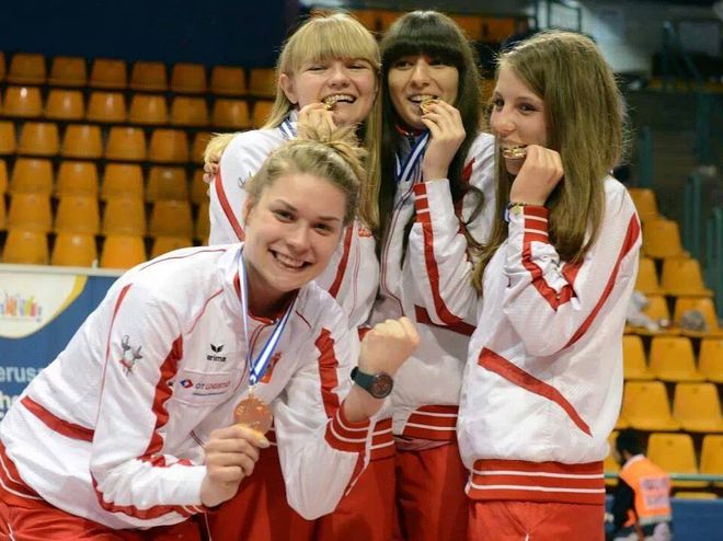 Szermierka: Anna Mroszczak ze złotym medalem mistrzostw Europy!, Materiały prasowe