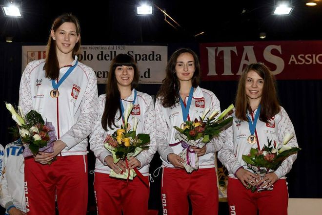 Szermierka: Anna Mroszczak z medalem mistrzostw Europy do lat 23, Materiały prasowe