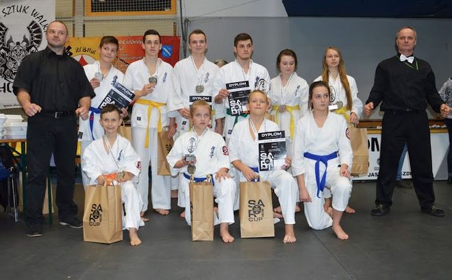 Karate: dziewięć medali w Żorach, Materiały prasowe