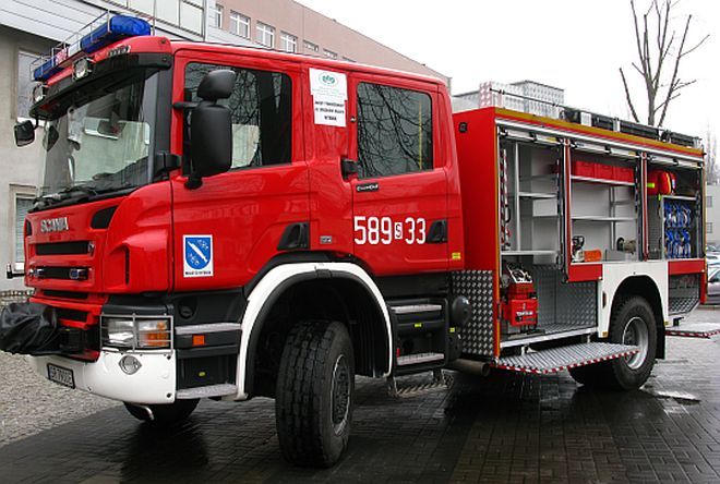 Strażacy gasili pożar domu przy Ogrodowskiego, 