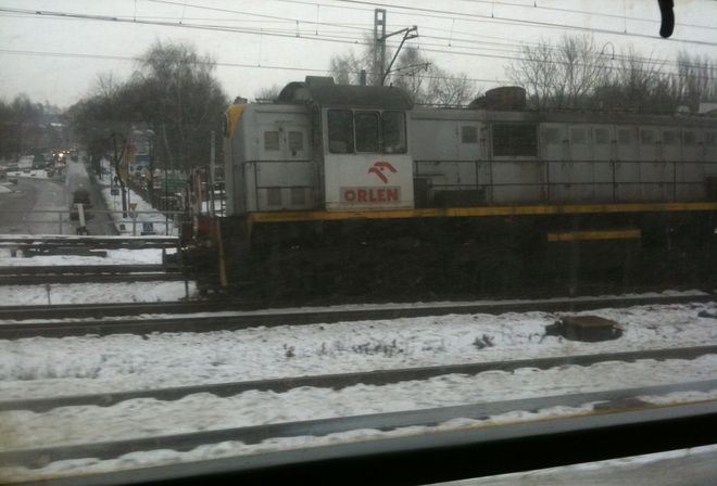 Zdjęcie nadesłał nam jeden z pasażerów pociągu do Wrocławia.